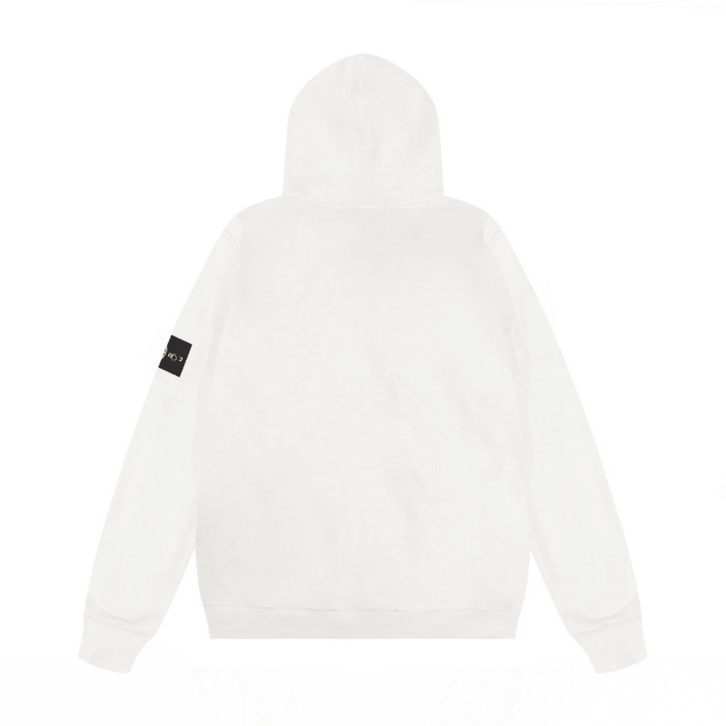 "Stone" Hoodie White