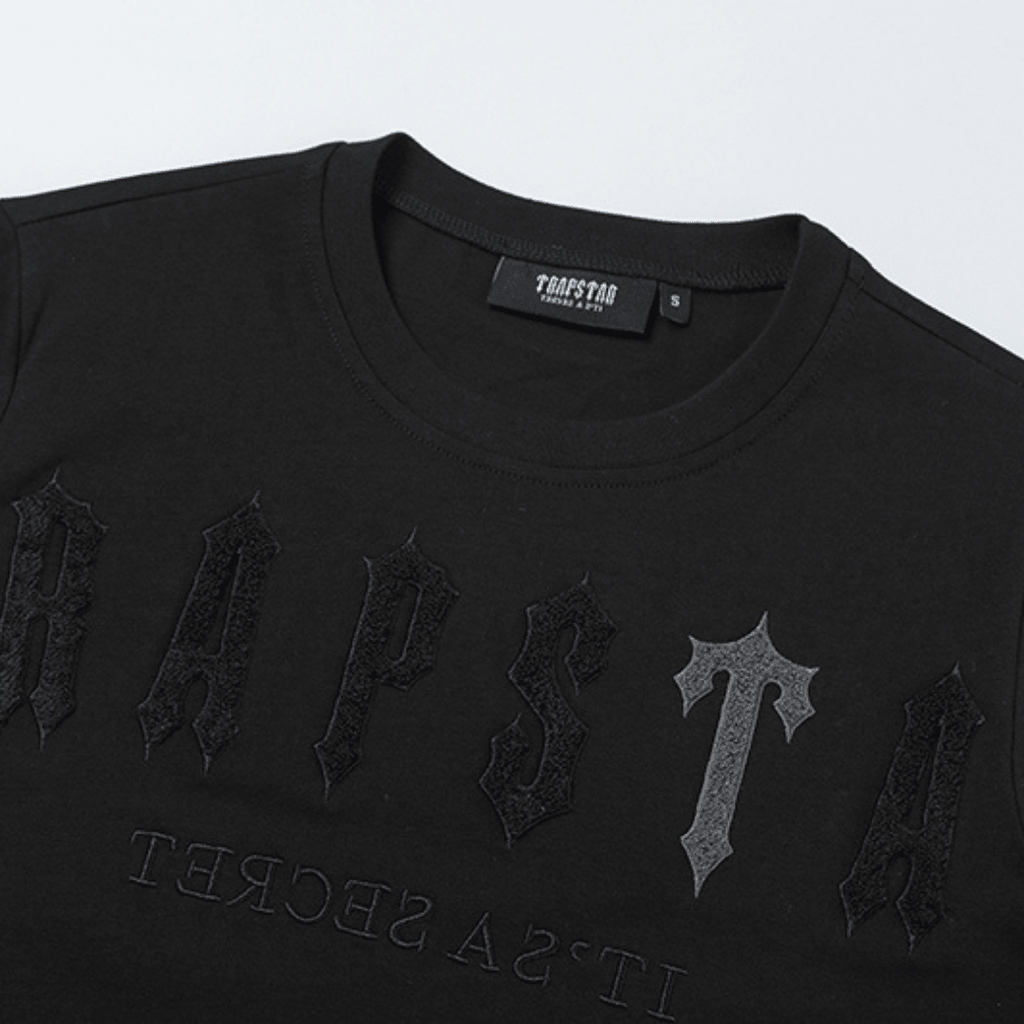 "TS" Short Set Black