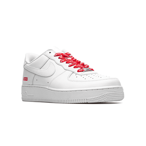"AF1 x Supreme" White