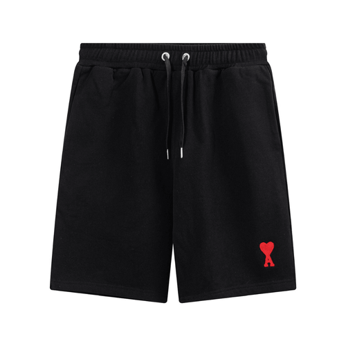 "Ami" Shorts Black/Red