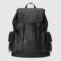 "GG“ Black Backpack