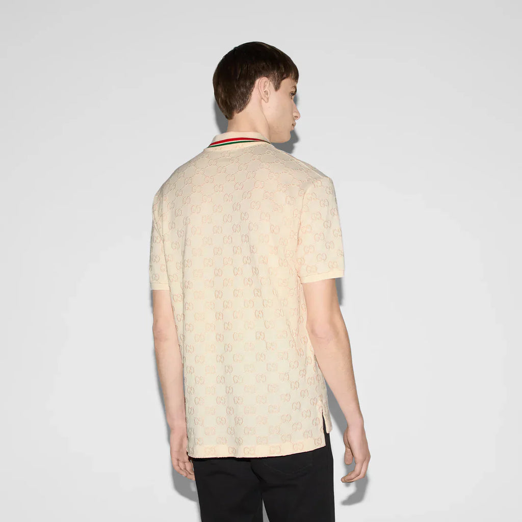 "GG" Monogram Polo Shirt