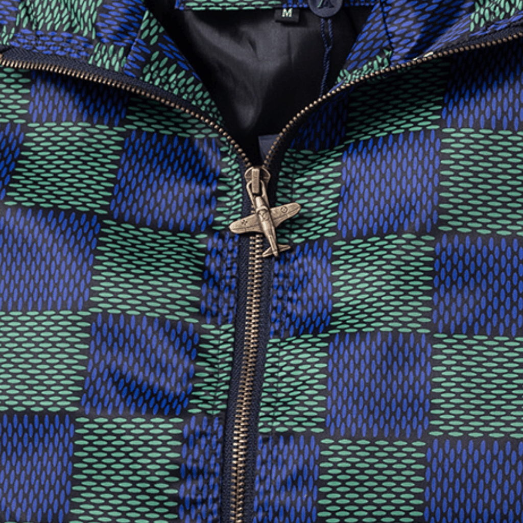 "LV" Monogram Green Windbreaker