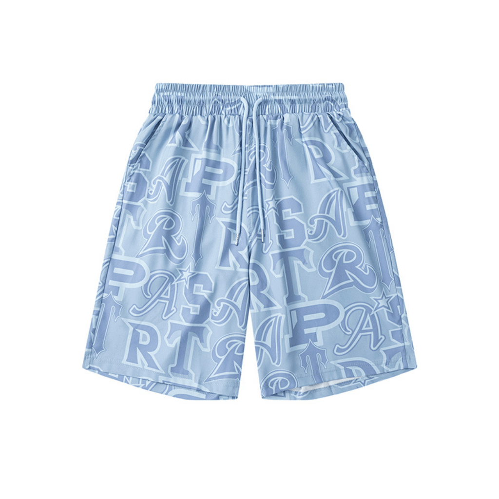 "TS" Wildcard Swim Shorts Blue
