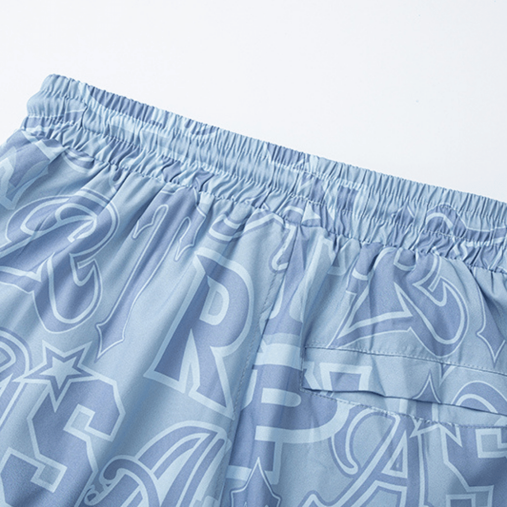"TS" Wildcard Swim Shorts Blue