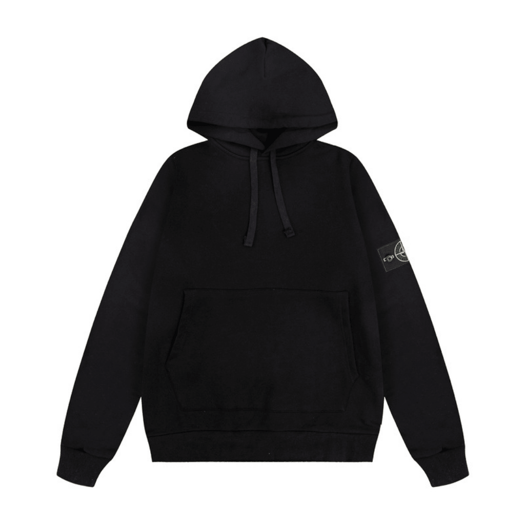 "Stone" Hoodie Black