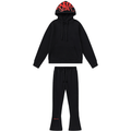 "Syna" Black Red Tracksuit
