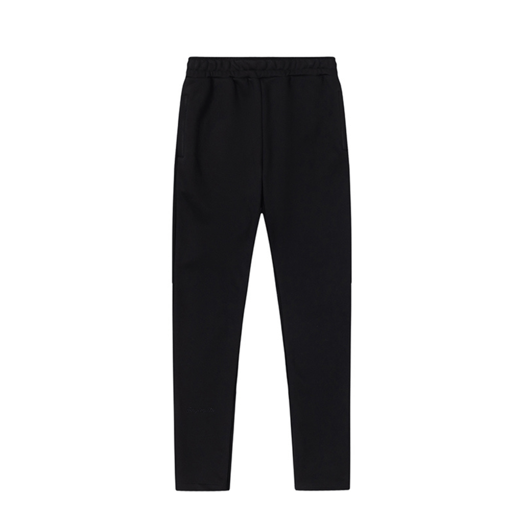 "Syna" Monogram Black Tracksuit