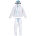 "Syna" White Blue Tracksuit